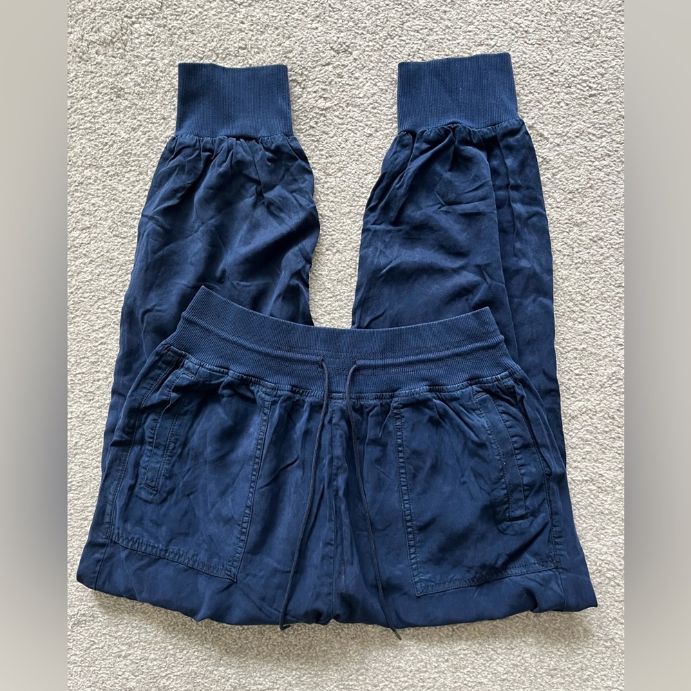 NWOT American Eagle Navy Blue Joggers Size Large